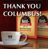 Voted Best Printing Company in Columbus 2009 & 2010!